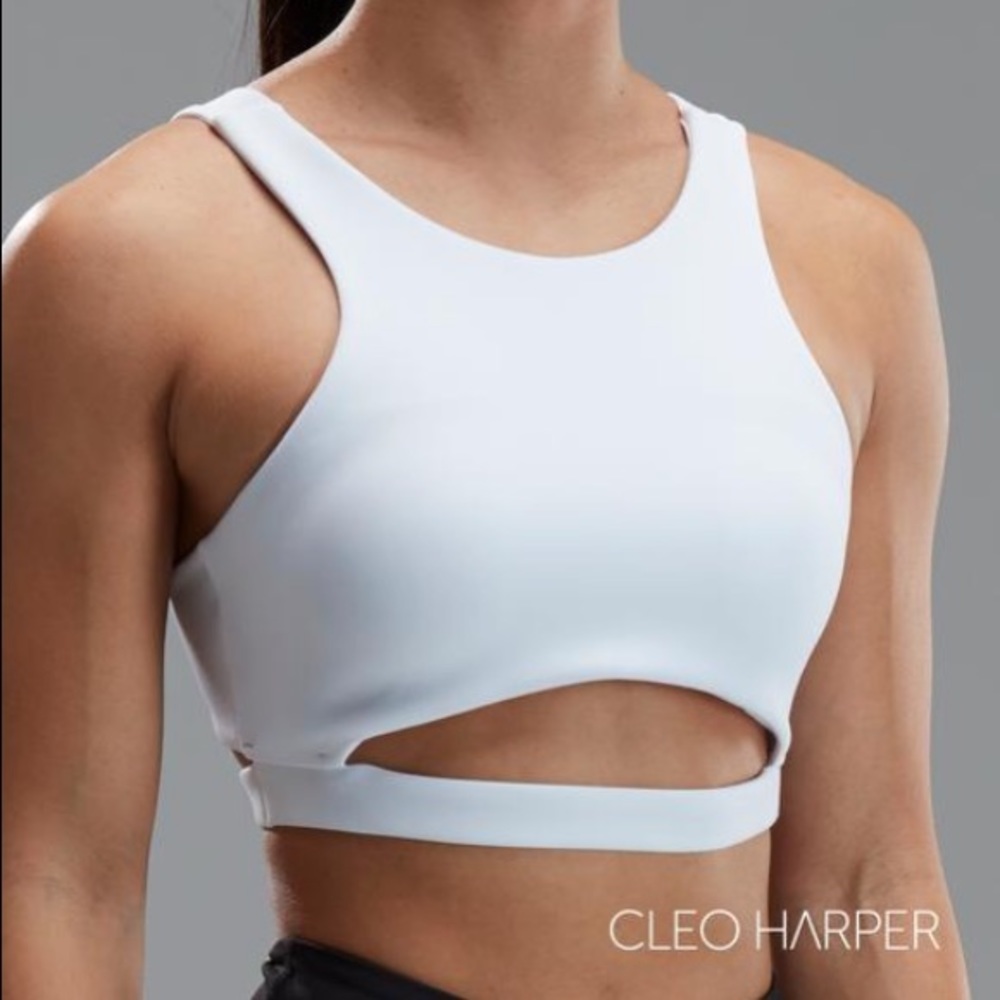 Cleo Harper Coco Bralet - White S